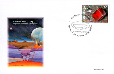 Cinnabar - Slovenia - 1999 - First Day Cover -- 29/04/09
