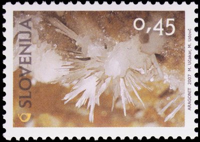 Aragonite - Slovenia - 2007 -- 07/02/09