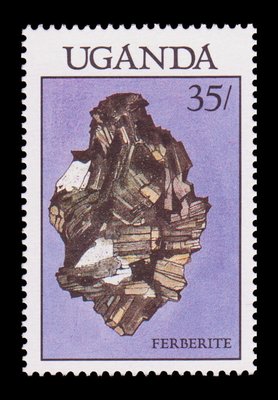 Ferberite - Uganda - 1988 -- 03/10/08