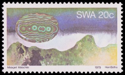 Malachite - South West Africa - 1979 -- 12/10/08