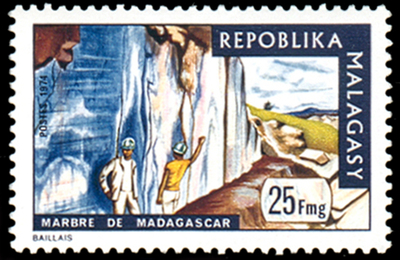 Marble - Madagascar - 1974 -- 14/05/09
