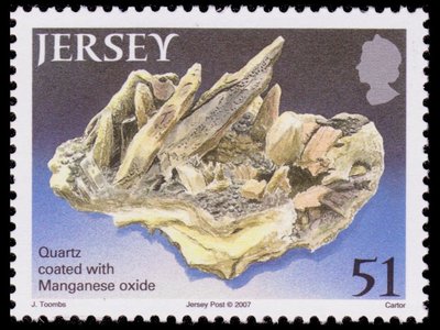 Quartz and Manganese oxide - Jersey - 2007 -- 11/11/08