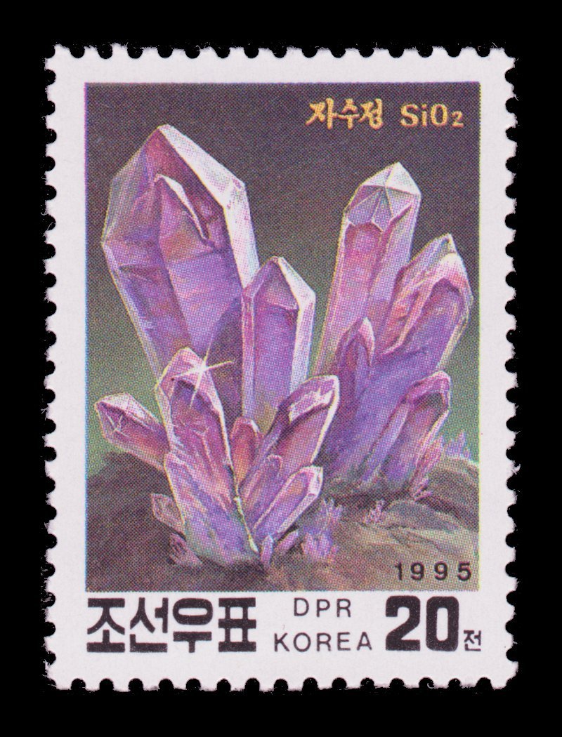 Amethyst from North Korea