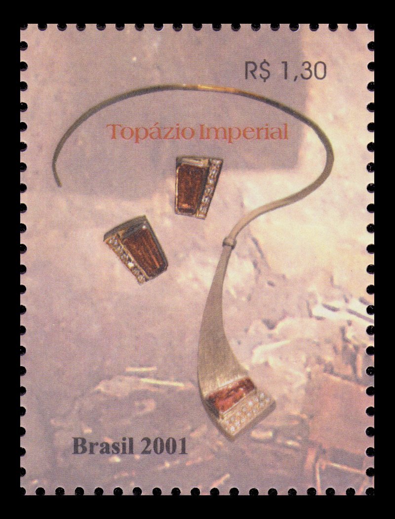 Topaz earrings and necklace